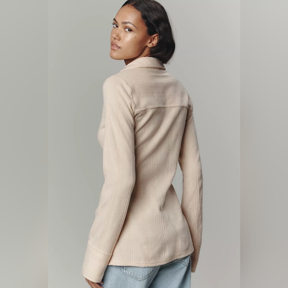 Pilcro Brushed Buttondown Cardigan Sweater - Picture 4 of 4